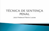 Flávio Lucas Técnica de Sentença Penal