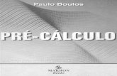 Pré Cálculo, Paulo Boulos