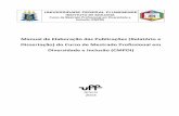 Manual de Relatório de Workshop e Dissertacao CMPDI