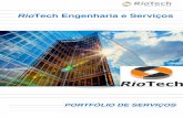 PORTFÓLIO RIOTECH 2015 Engenharia Inspeção Vistoria Rj Obra Reforço Estrutural Rio de Janeiro