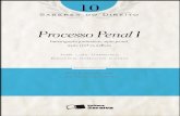 Processo Penal I - Vol 10 - Col - Saberes Do Direito