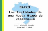 BRASIL Las Realidades de una Nueva Etapa de Desarrollo Prof. Aloísio Araujo EPGE/FGV - IMPA.