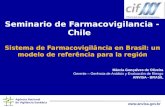 Agência Nacional de Vigilância Sanitária  Seminario de Farmacovigilancia - Chile Sistema de Farmacovigilância en Brasil: un modelo de.