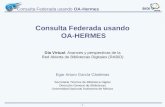 Consulta Federada usando OA-Hermes Consulta Federada usando OA-HERMES Día Virtual: Avances y perspectivas de la Red Abierta de Bibliotecas Digitales (RABiD)