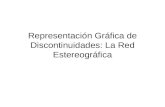 Representación Gráfica de Discontinuidades: La Red Estereográfica.