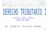 1/45 CICLO: VII / 07-F AULA B-202 DR. CÉSAR M. VILLEGAS LÉVANO.