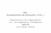 Y86: Encadeamento de Instruções  (PIPE-)