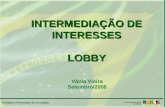 INTERMEDIAÇÃO DE INTERESSES LOBBY