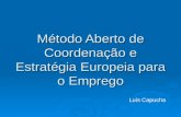 Método Aberto de Coordenação e Estratégia Europeia para o Emprego