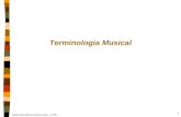 Terminologia Musical