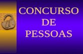 CONCURSO DE PESSOAS