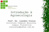 Introdução à Agroecologia