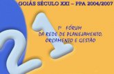 Plano de Governo Plano Estratégico Goiás Séc. XXI