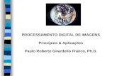 PROCESSAMENTO DIGITAL DE IMAGENS Princípios & Aplicações Paulo Roberto Girardello Franco, Ph.D .