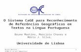 O Sistema CaGE para Reconhecimento de Referências Geográficas em Textos na Língua Portuguesa