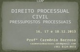 CENTRO DE ENSINO SUPERIOR DO AMAPÁ – CEAP DIREITO PROCESSUAL CIVIL PRESSUPOSTOS PROCESSUAIS