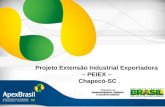 Projeto Extensão Industrial Exportadora  – PEIEX –  Chapecó-SC