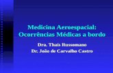 Medicina Aeroespacial: Ocorrências Médicas a bordo