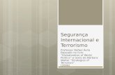Segurança Internacional e Terrorismo