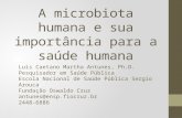 A microbiota humana e sua importância para a saúde humana