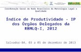 Coordenação Geral da Rede Brasileira de Metrologia Legal e Qualidade