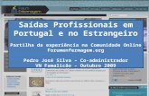 Saídas Profissionais em Portugal e no Estrangeiro