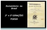 Romantismo  no Brasil 2ª  e 3ª GERAÇÕES POESIA