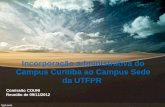 Incorporação administrativa do Campus Curitiba ao Campus Sede da UTFPR 