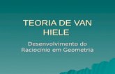TEORIA DE VAN HIELE