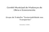 Comitê Municipal de Mudanças do Clima e Ecoeconomia