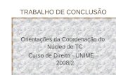 TRABALHO DE CONCLUSÃO