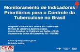 Monitoramento de Indicadores Prioritários para o Controle da Tuberculose no Brasil