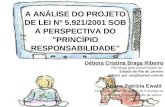 A ANÁLISE DO PROJETO DE LEI Nº 5.921/2001 SOB A PERSPECTIVA DO "PRINCÍPIO RESPONSABILIDADE"