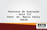 Processo de Execução – Aula III Prof. Dr. Marco Félix Jobim