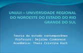 UNIJUI – UNIVERSIDADE REGIONAL DO NOROESTE DO ESTADO DO RIO GRANDE DO SUL