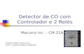 Detector de CO com Controlador e 2 Rel©s
