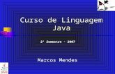 Curso de Linguagem Java