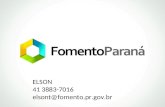 ELSON  41 3883-7016 elsont@fomento.pr.br