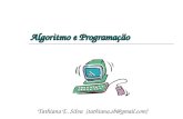 Algoritmo e Programação