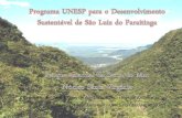 Programa UNESP para o Desenvolvimento Sustentável de São Luiz do Paraitinga