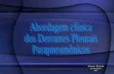 Abordagem clínica  dos Derrames Pleurais  Parapneumônicos