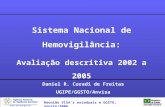 Sistema Nacional de Hemovigilância: Avaliação descritiva 2002 a 2005