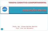 TERAPIA COGNITIVO-COMPORTAMENTAL AVALIAÇÃO INICIAL