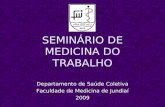 SEMINÁRIO DE MEDICINA DO TRABALHO