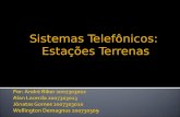 Sistemas Telefônicos:  Estações Terrenas