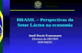 BRASIL – Perspectivas do Setor Lácteo na economia