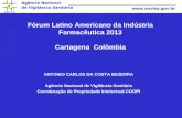 Fórum Latino Americano da Indústria Farmacêutica 2013 Cartagena  Colômbia