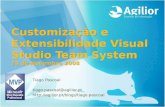 Customização  e Extensibilidade Visual Studio Team System 26 de Novembro 2008
