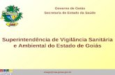 Governo de Goiás Secretaria de Estado da Saúde