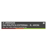 A UNIDADE DA POLÍTICA EXTERNA - R. ARON